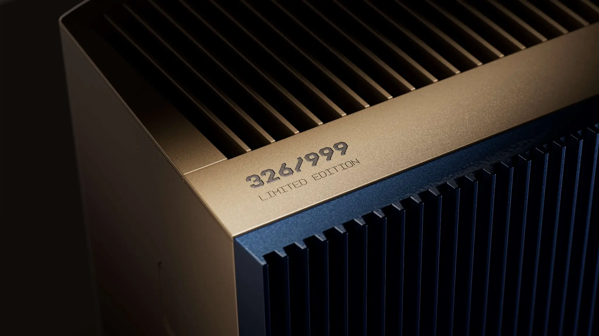 Engraved limited edition number 326/999