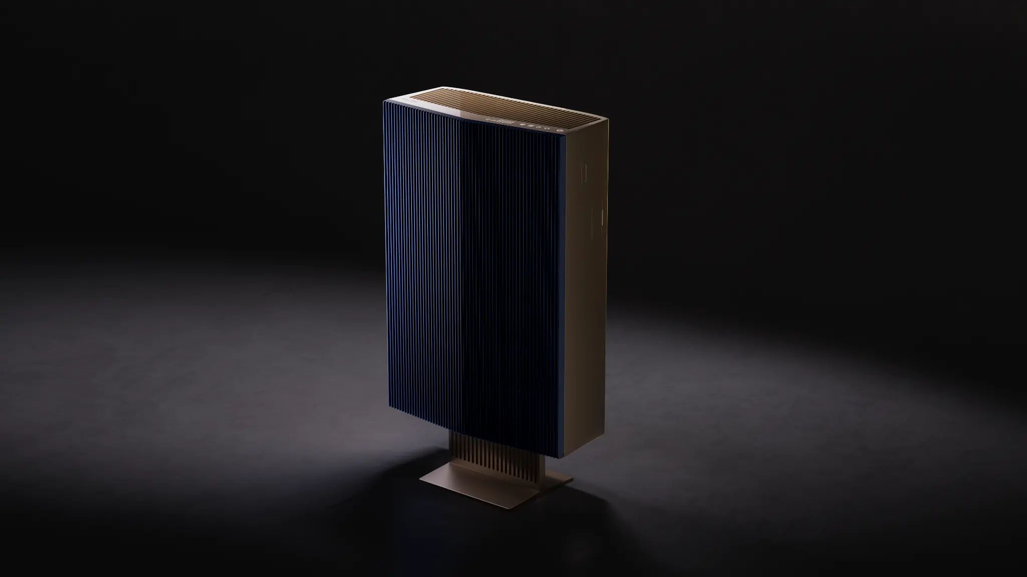 Rose Gold Tone & Midnight Blue, three-quarter view