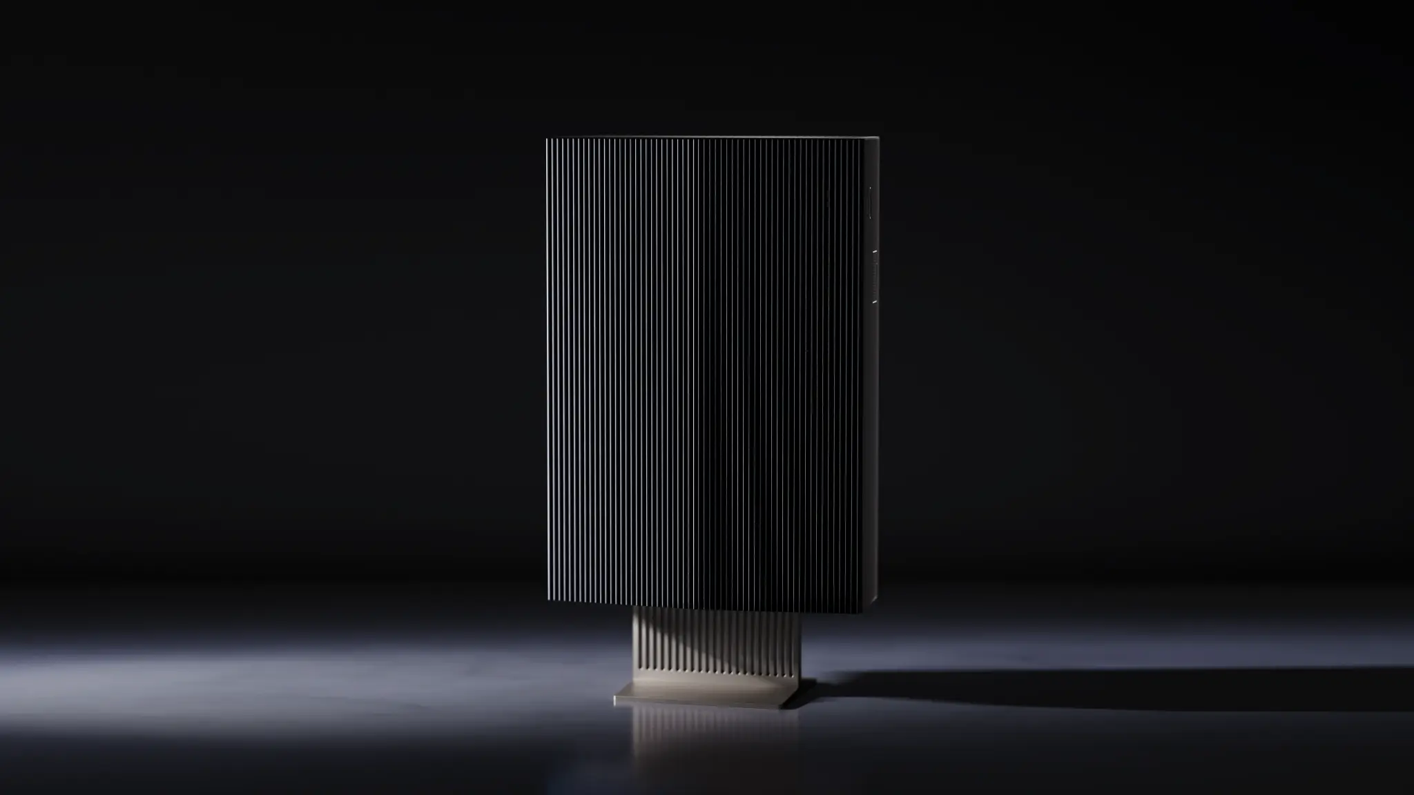 Silver Tone & Deep Black, front view