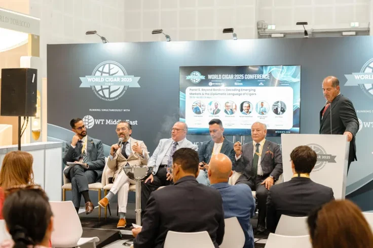 Conference session at World Cigar Show 2025, from the official organiser archive
